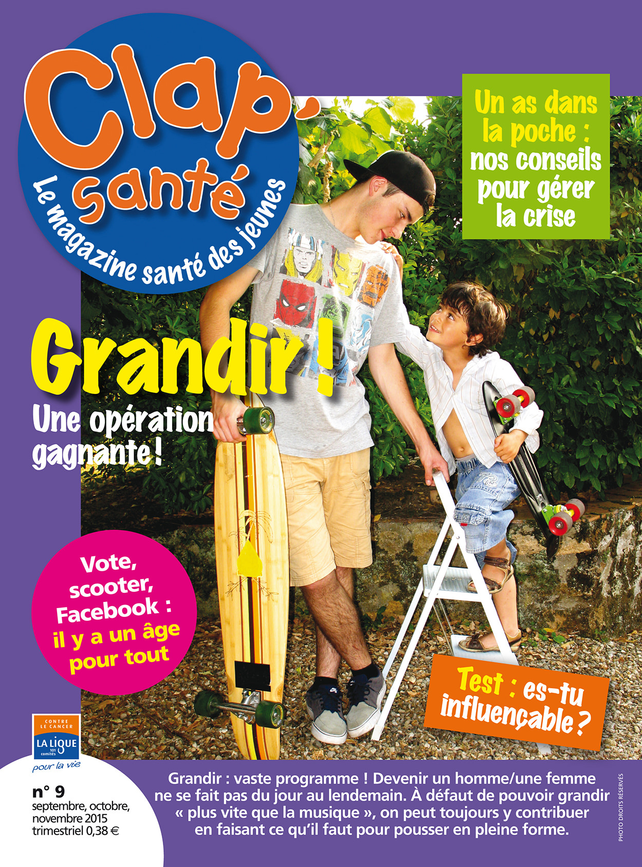 Clap’santé  n°9 : Grandir ! Une opération gagnante