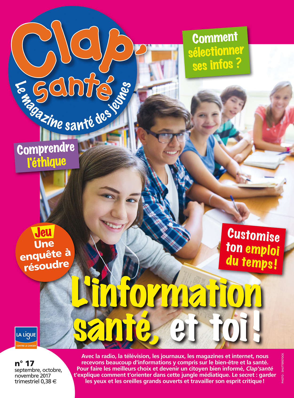 Clap’santé  n°17 : L'information santé, et toi !