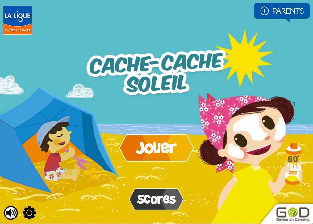 Cache-cache soleil / Un Memory Ligue contre le cancer/Lig'up