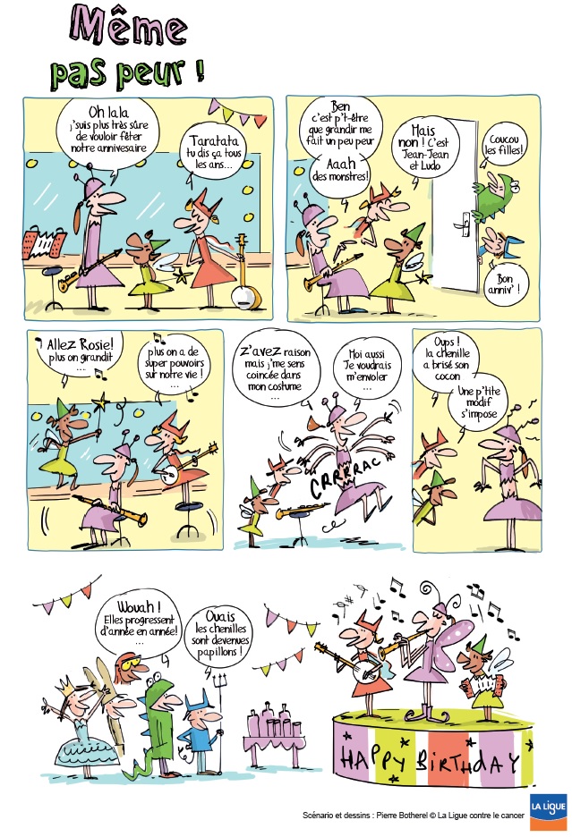 BD Clap’santé : Même  pas peur !