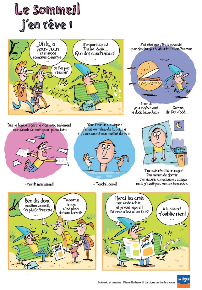 BD Clap’santé : Le sommeil j'en rêve !