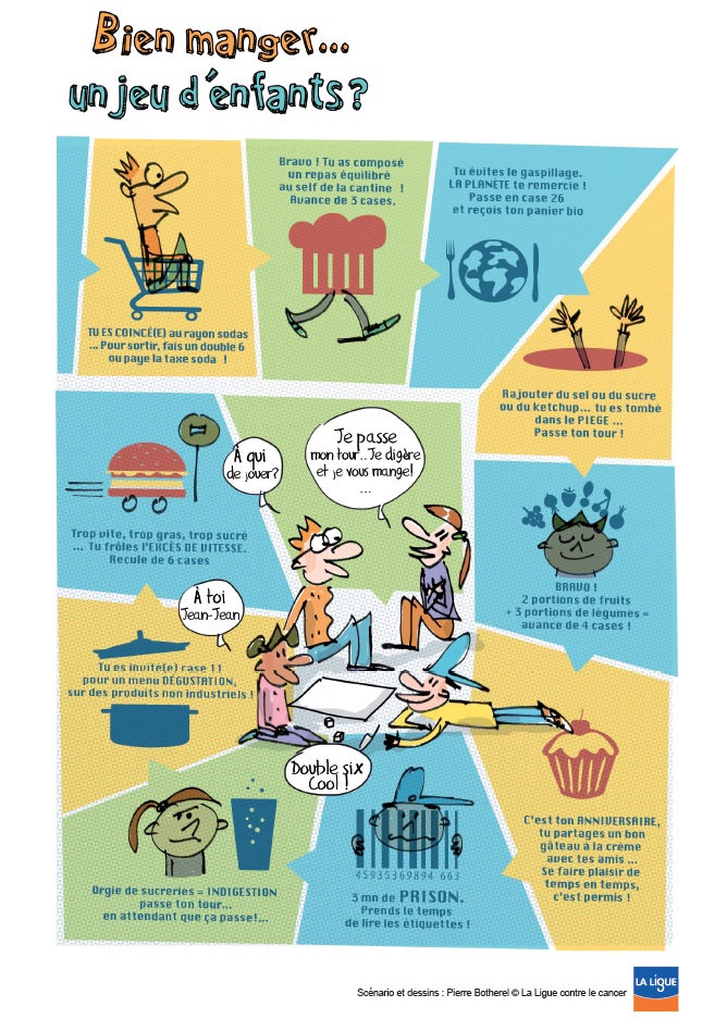 BD Clap’santé : Bien manger… un jeu d'enfant