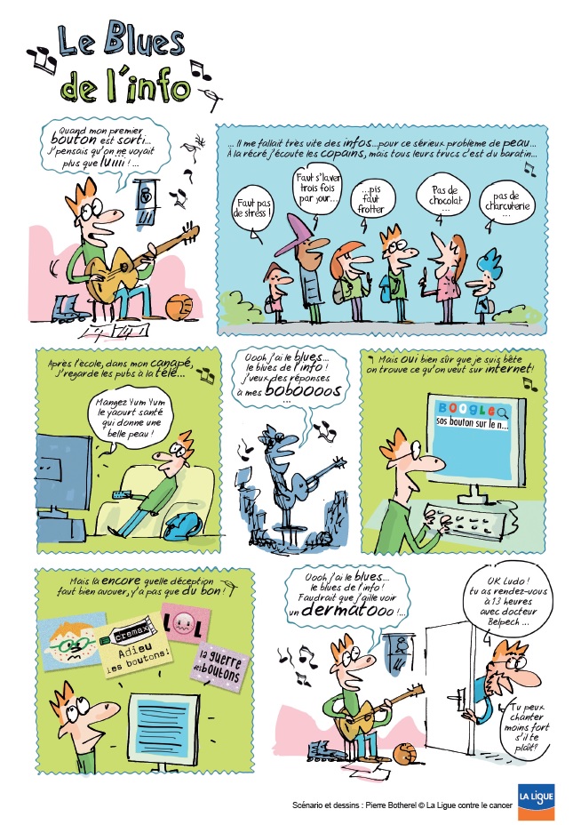 BD Clap’santé : Le blues de l'info