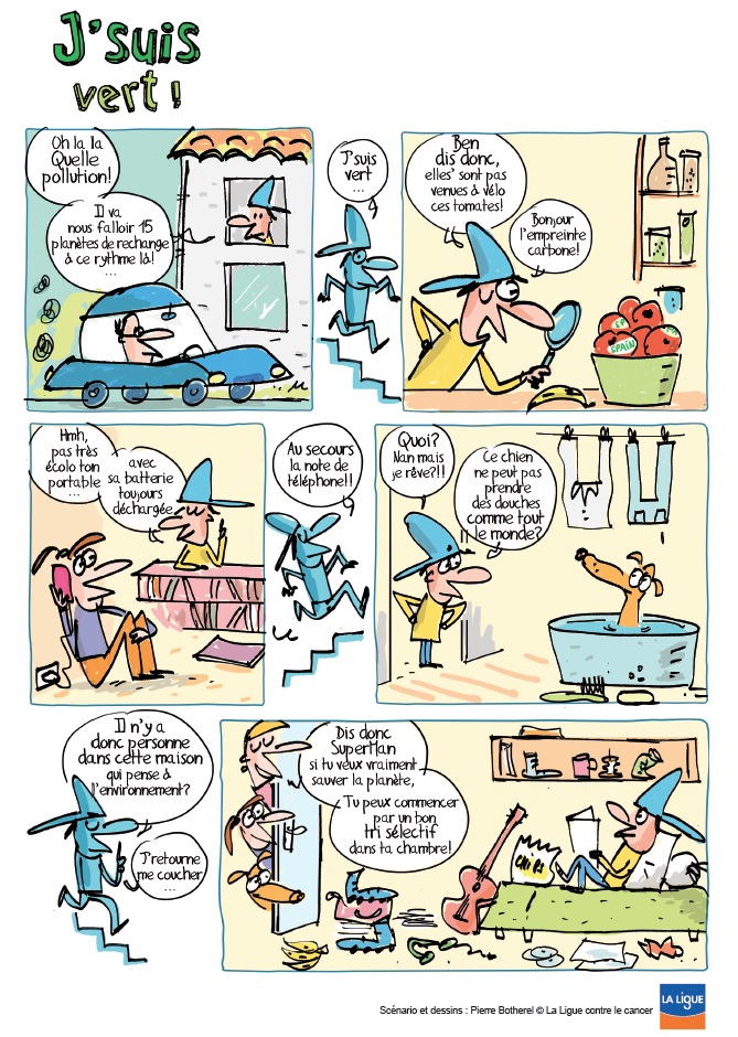 BD Clap’santé : J'suis vert !