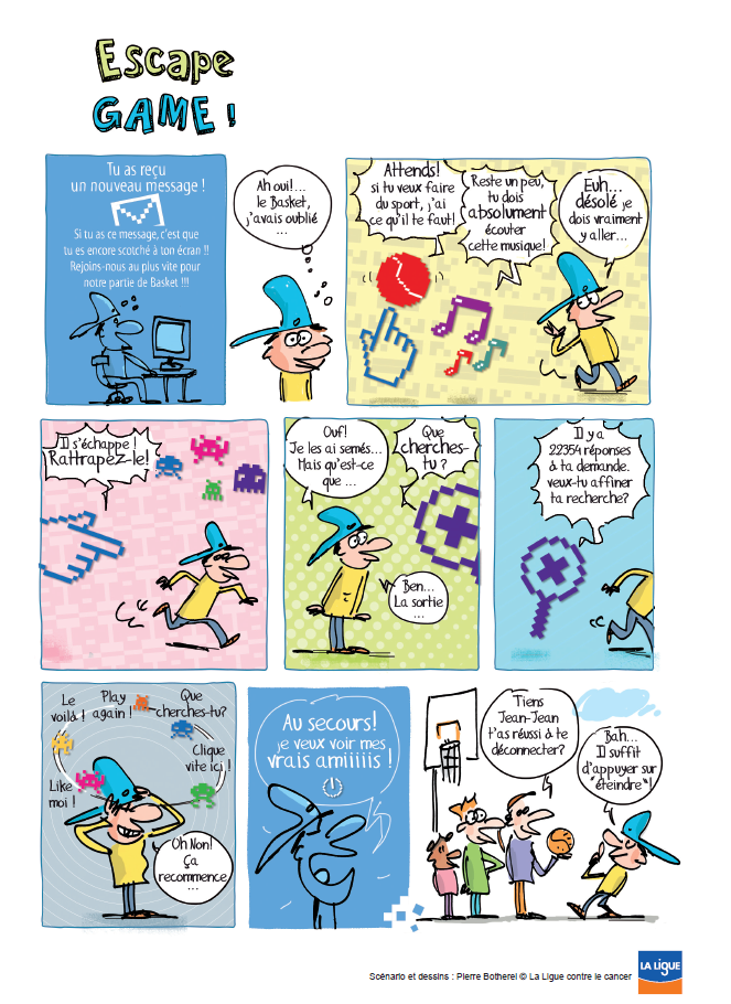 BD Clap’santé : Escape game