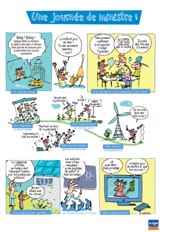 Une journée de ministre !
