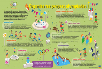 Organise tes propres olympiades!